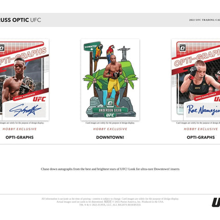 Panini - 2022 Donruss Optic UFC - Hobby Box (20 Packs) - The Card Vault