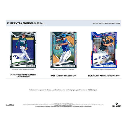 Panini - 2022 Elite Extra Edition Baseball (MLB) - Hobby Box - The Card Vault