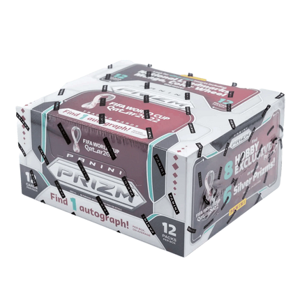 Panini - 2022 FIFA World Cup Prizm Football (Soccer) - Hobby Box (12 Packs) - The Card Vault