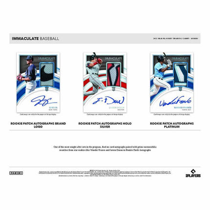 Panini - 2022 Immaculate Baseball (MLB) - Hobby Box - The Card Vault