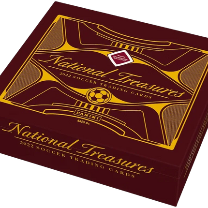 Panini - 2022 National Treasures FIFA Road to World Cup Football (Soccer) - Hobby Box - The Card Vault