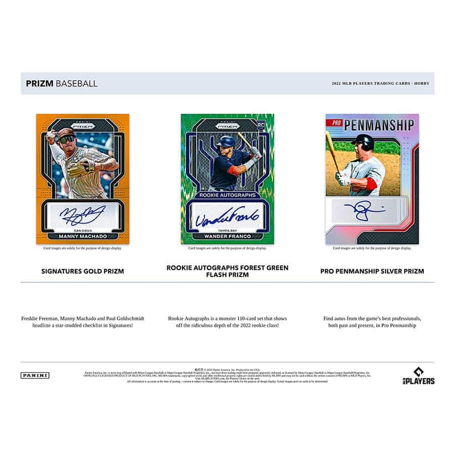Panini - 2022 Prizm Baseball (MLB) - Hobby Box - The Card Vault