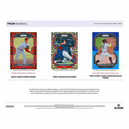 Panini - 2022 Prizm Baseball (MLB) - Hobby Box - The Card Vault