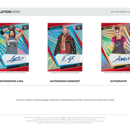 Panini - 2022 Revolution WWE Wrestling - Hobby Box - The Card Vault