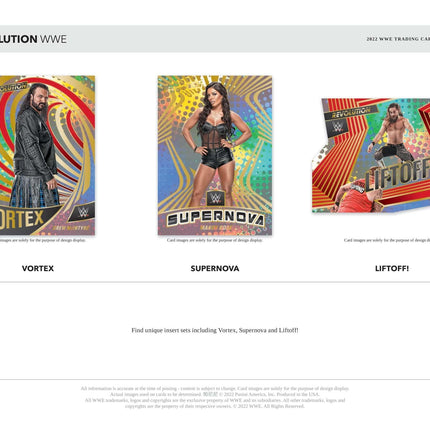 Panini - 2022 Revolution WWE Wrestling - Hobby Box - The Card Vault