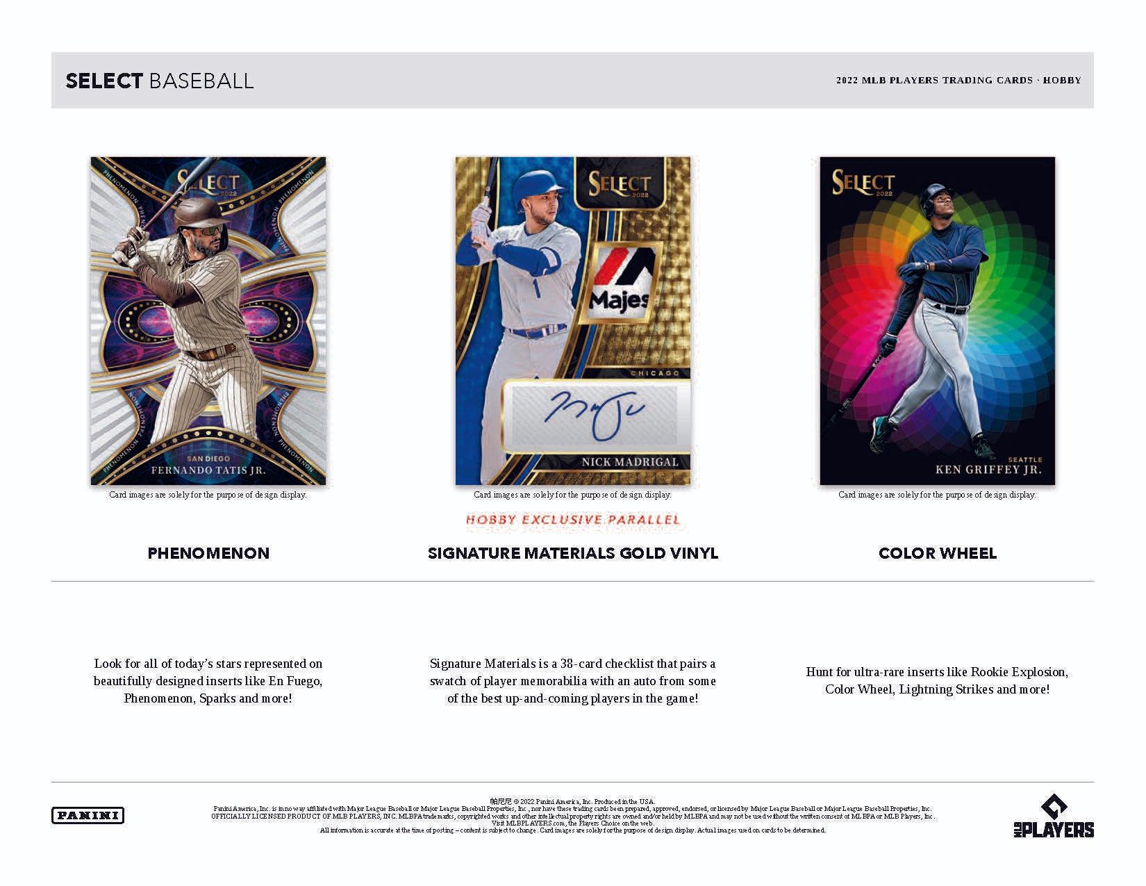 Panini - 2022 Select Baseball (MLB) - Hobby Box - The Card Vault