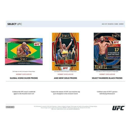 Panini - 2022 Select UFC - Hobby Box - The Card Vault