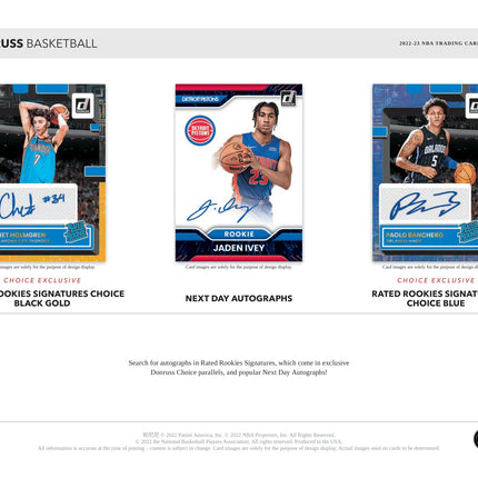 Panini - 2022/23 Donruss Basketball (NBA) - Choice Box - The Card Vault