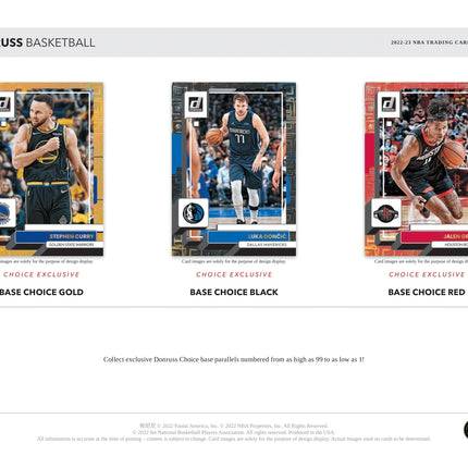 Panini - 2022/23 Donruss Basketball (NBA) - Choice Box - The Card Vault
