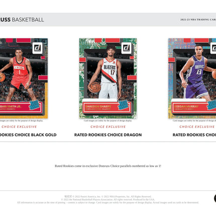 Panini - 2022/23 Donruss Basketball (NBA) - Choice Box - The Card Vault