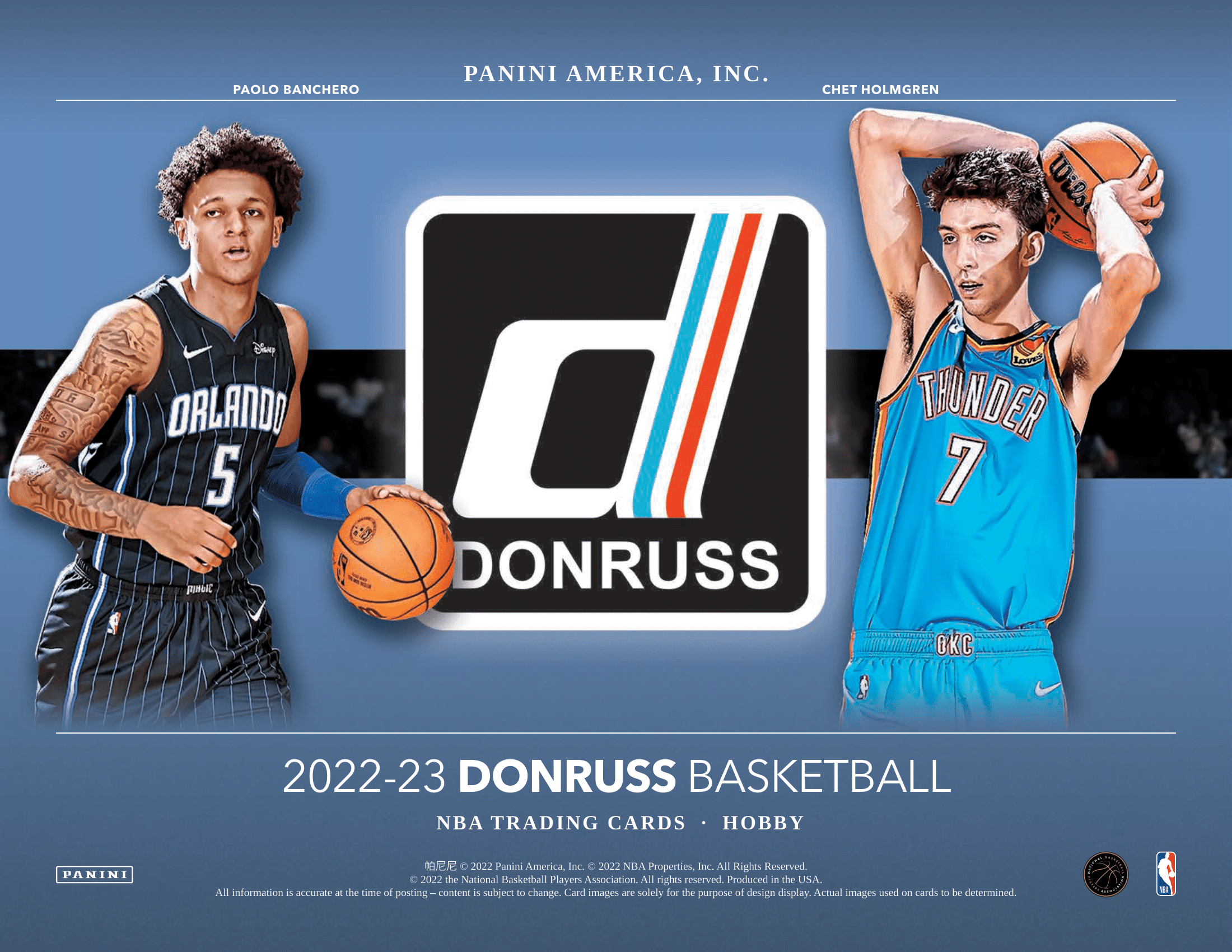 Panini - 2022/23 Donruss Basketball (NBA) - Hobby Box - The Card Vault