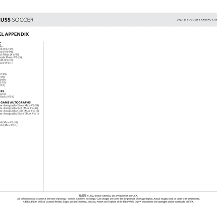 Panini - 2022/23 Donruss Football (Soccer) - Hobby Box - The Card Vault