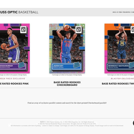 Panini - 2022/23 Donruss Optic Basketball (NBA) - Blaster Box - The Card Vault