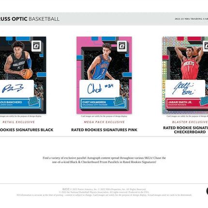 Panini - 2022/23 Donruss Optic Basketball (NBA) - Mega Box - The Card Vault