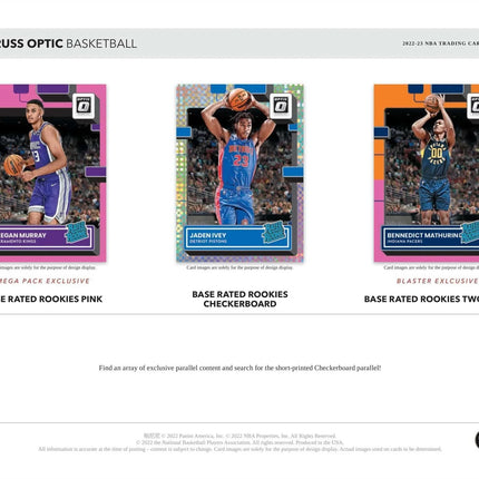 Panini - 2022/23 Donruss Optic Basketball (NBA) - Mega Box - The Card Vault