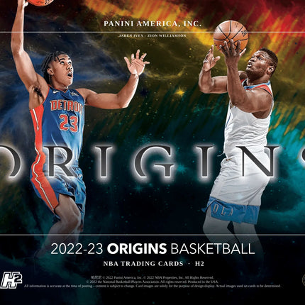 Panini - 2022/23 Origins Basketball (NBA) - Hybrid H2 Box - The Card Vault