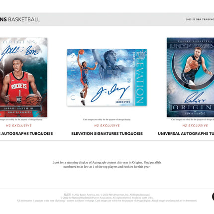 Panini - 2022/23 Origins Basketball (NBA) - Hybrid H2 Box - The Card Vault