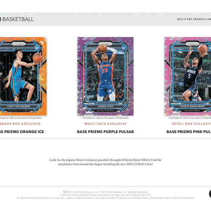 Panini - 2022/23 Prizm Basketball (NBA) - Retail Box - The Card Vault