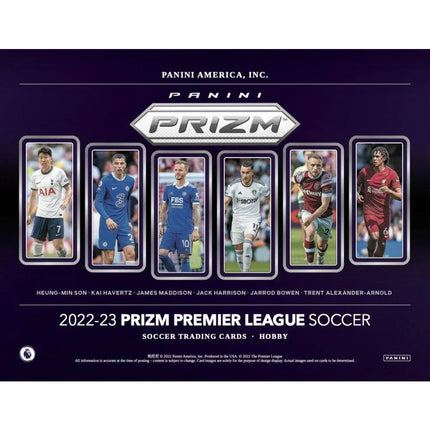 Panini - 2022/23 Prizm Premier League Football (Soccer) - Hobby Box (12 Packs) - The Card Vault