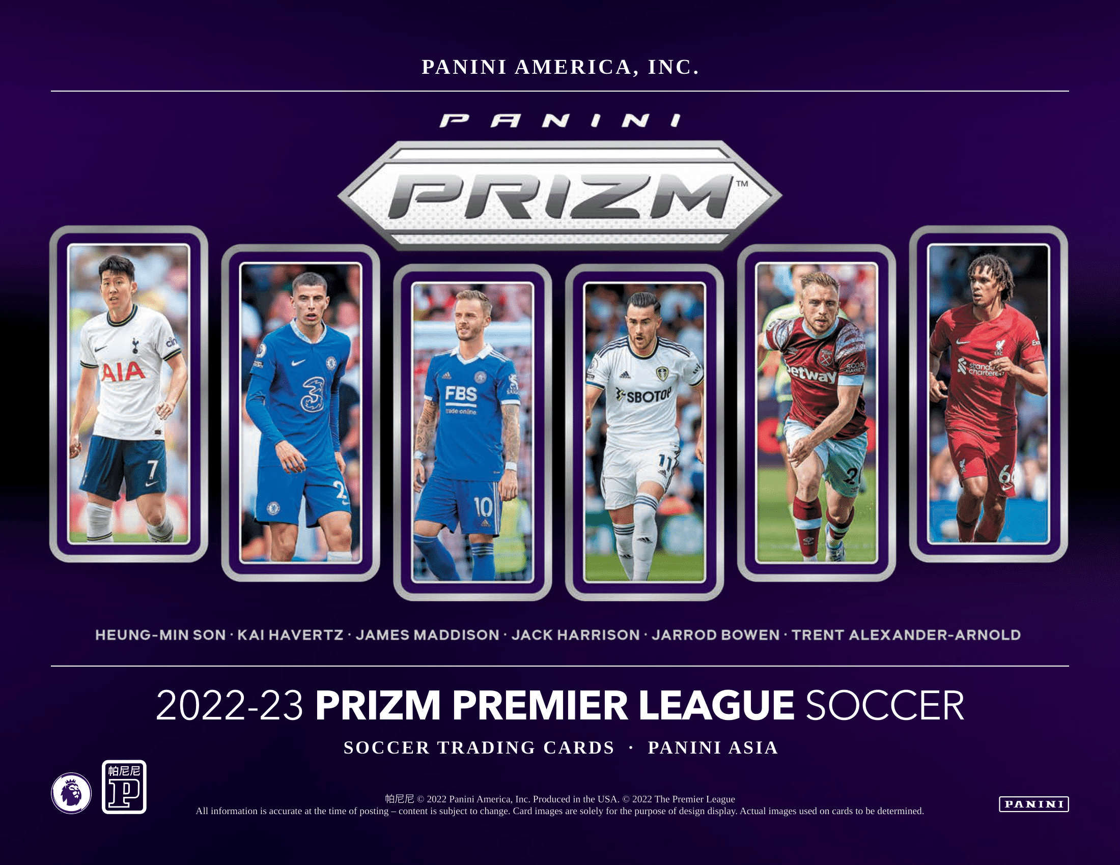 Panini - 2022/23 Prizm Premier League Football (Soccer) - Tmall Hobby Box - The Card Vault