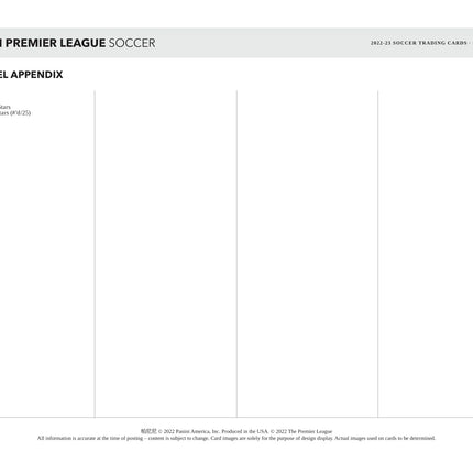 Panini - 2022/23 Prizm Premier League Football (Soccer) - Tmall Hobby Box - The Card Vault