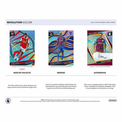 Panini - 2022/23 Revolution Premier League Football (Soccer) - Hobby Box - The Card Vault