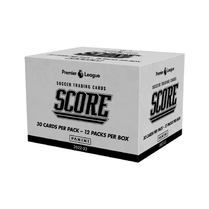 Panini - 2022/23 Score Premier League Football (Soccer) - Fat Pack Box (12 Packs) - The Card Vault