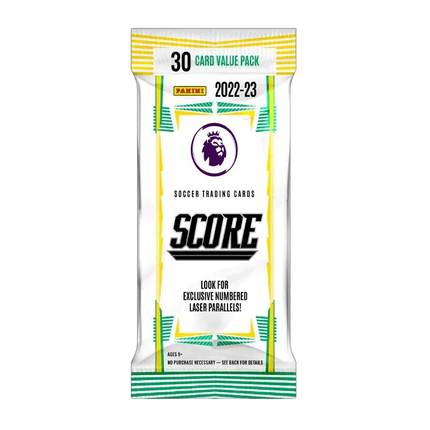 Panini - 2022/23 Score Premier League Football (Soccer) - Fat Pack Display Case (10x Boxes) - The Card Vault