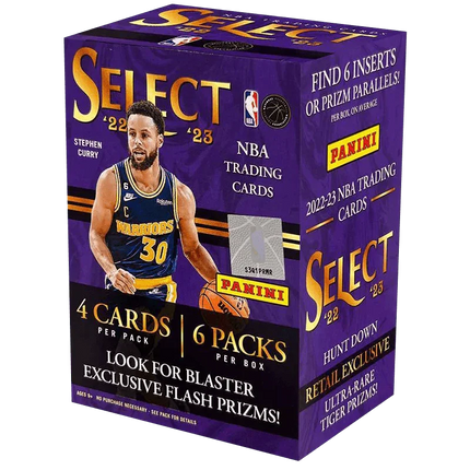 Panini - 2022/23 Select Basketball (NBA) - Blaster Box - The Card Vault
