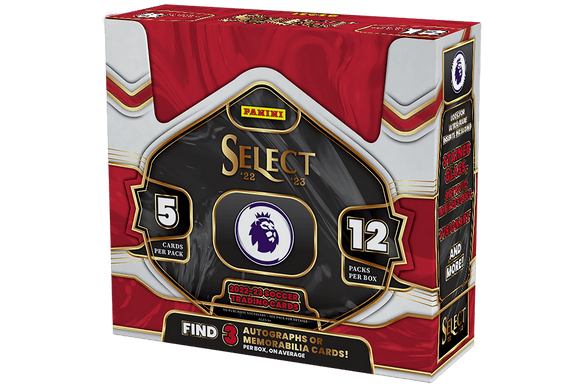 Panini - 2022/23 Select English Premier League Football (Soccer) - Hobby Box - The Card Vault