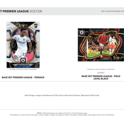 Panini - 2022/23 Select English Premier League Football (Soccer) - Hobby Box - The Card Vault
