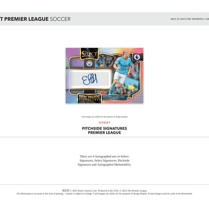 Panini - 2022/23 Select English Premier League Football (Soccer) - Hobby Box - The Card Vault