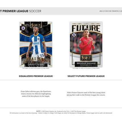 Panini - 2022/23 Select English Premier League Football (Soccer) - Hobby Box - The Card Vault