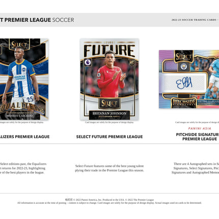 Panini - 2022/23 Select English Premier League Football (Soccer) - Tmall Hobby Box - The Card Vault