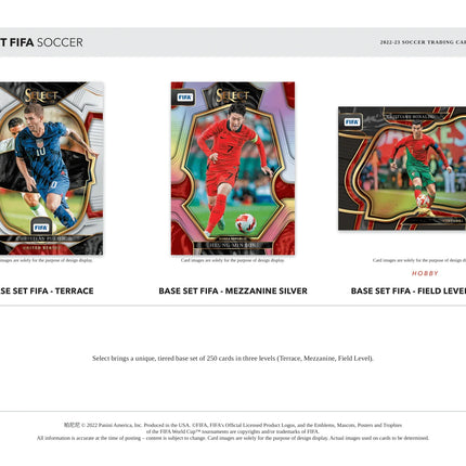 Panini - 2022/23 Select FIFA Football (Soccer) - Hobby Box - The Card Vault