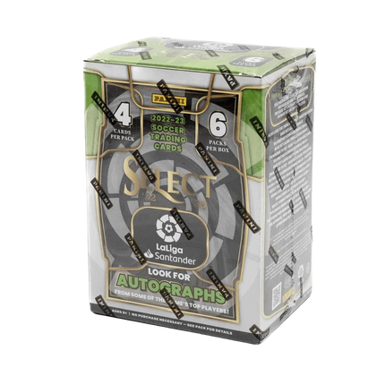 Panini - 2022/23 Select La Liga Football (Soccer) - Blaster Box (6 Packs) - The Card Vault