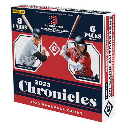 Panini - 2023 Chronicles Baseball (MLB) - Hobby Box - The Card Vault