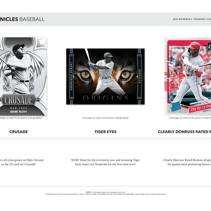 Panini - 2023 Chronicles Baseball (MLB) - Hobby Box - The Card Vault