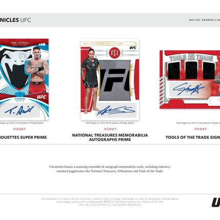 Panini - 2023 Chronicles UFC - Hobby Box - The Card Vault