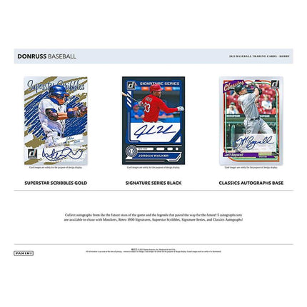 Panini - 2023 Donruss Baseball (MLB) - Hobby Box - The Card Vault