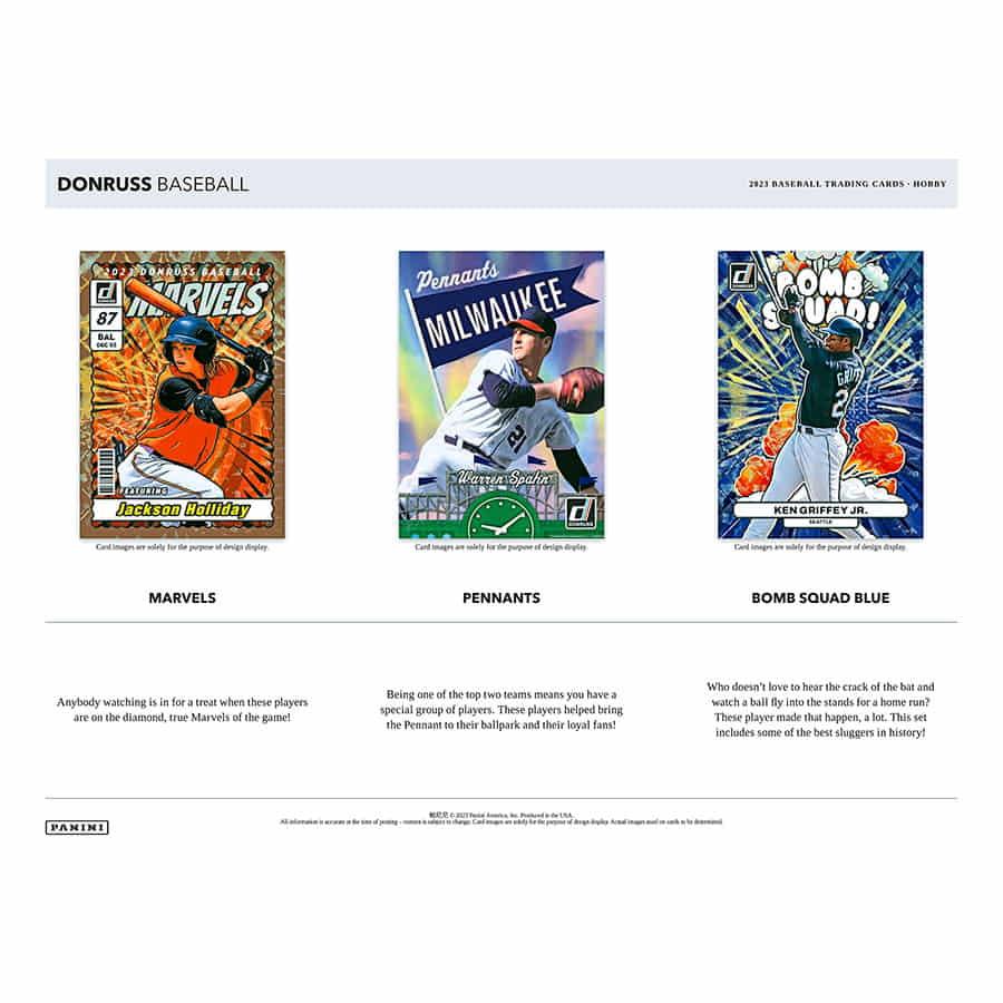 Panini - 2023 Donruss Baseball (MLB) - Hobby Box - The Card Vault