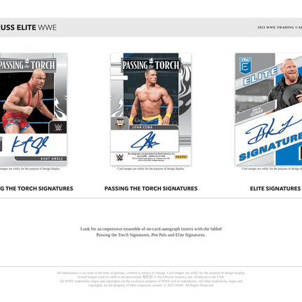 Panini - 2023 Donruss Elite WWE - Hobby Box - The Card Vault