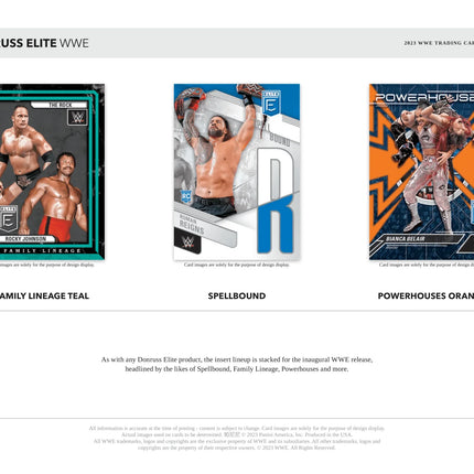 Panini - 2023 Donruss Elite WWE - Hobby Box - The Card Vault