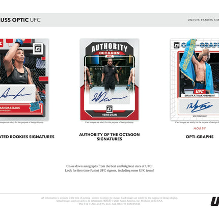 Panini - 2023 Donruss Optic UFC - Hobby Box - The Card Vault