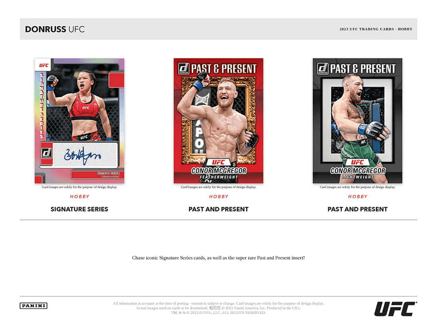 Panini - 2023 Donruss UFC - Hobby Box (10 Packs) - The Card Vault