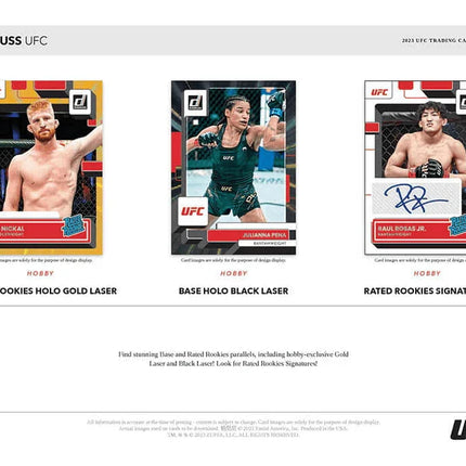 Panini - 2023 Donruss UFC - Hobby Box (10 Packs) - The Card Vault