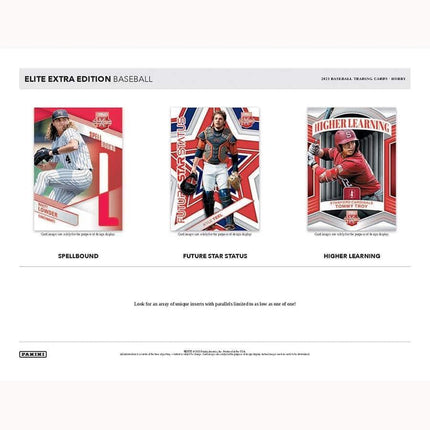 Panini - 2023 Elite Extra Edition Baseball (MLB) - Hobby Box - The Card Vault