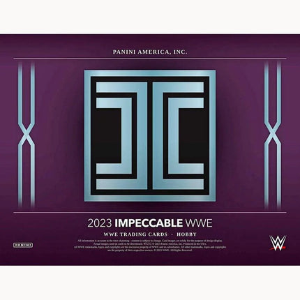 Panini - 2023 Impeccable WWE Wrestling - Hobby Box - The Card Vault
