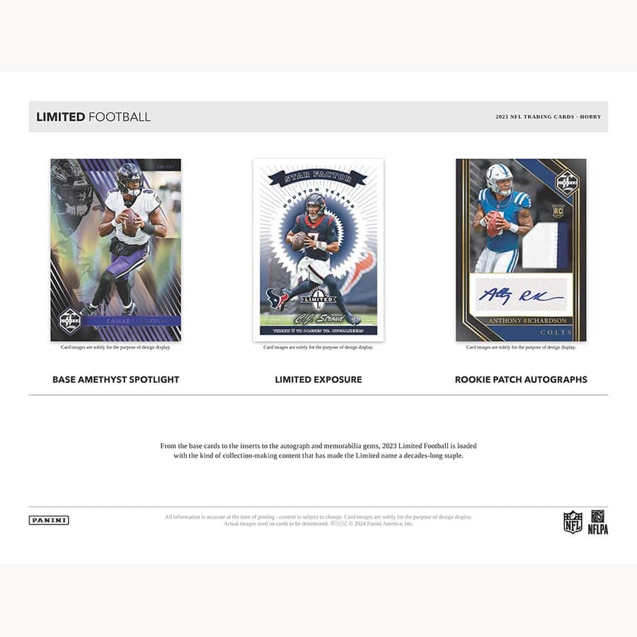Panini - 2023 Limited American Football (NFL) - Hobby Box - The Card Vault