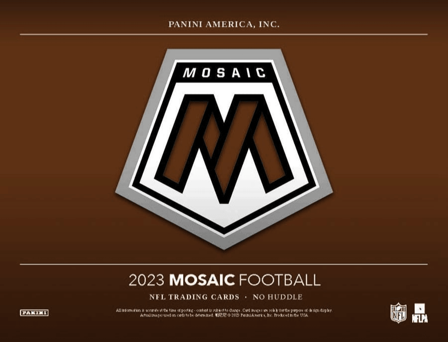 Panini - 2023 Mosaic No Huddle American Football (NFL) - Hobby Box - The Card Vault
